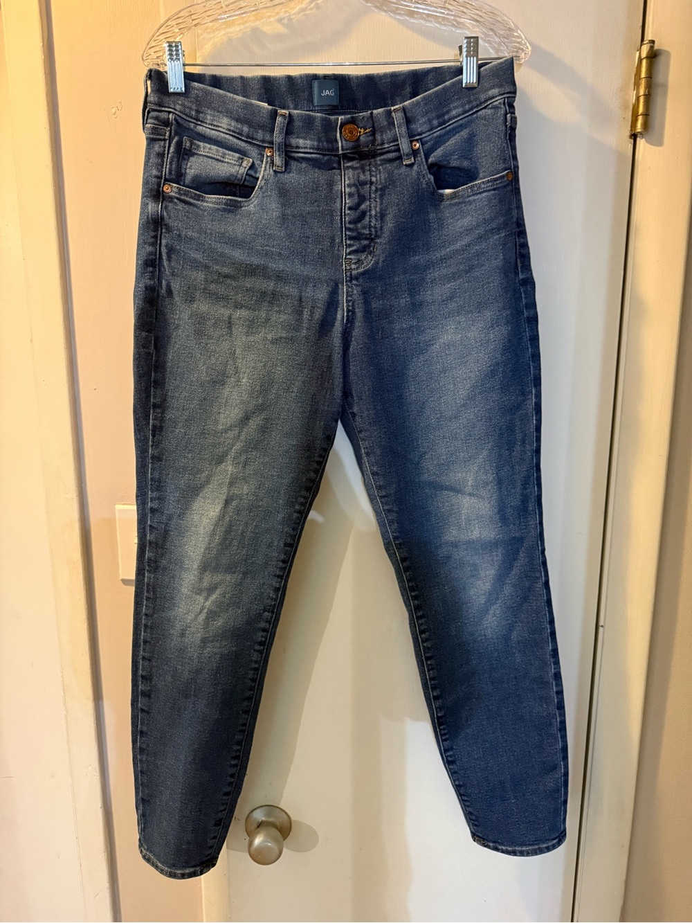 Jag Jeans Skinny Dark Blue Washed Denim